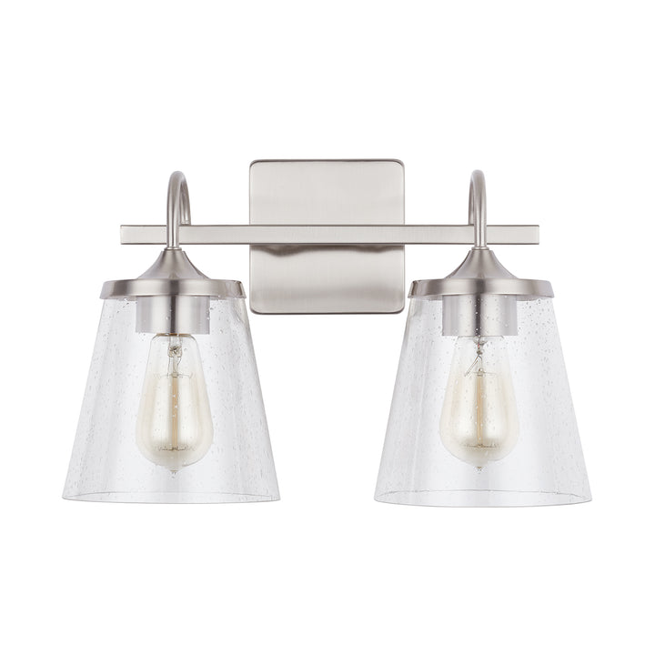 Capital Jayne 139122BN-496 Bath Vanity Light 16 in. wide - Brushed Nickel