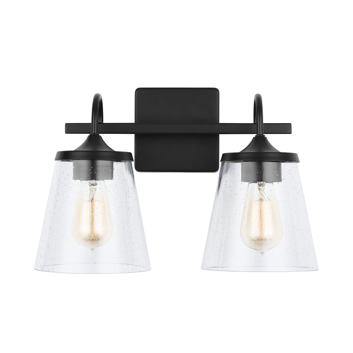 Capital Jayne 139122MB-496 Bath Vanity Light 16 in. wide - Matte Black