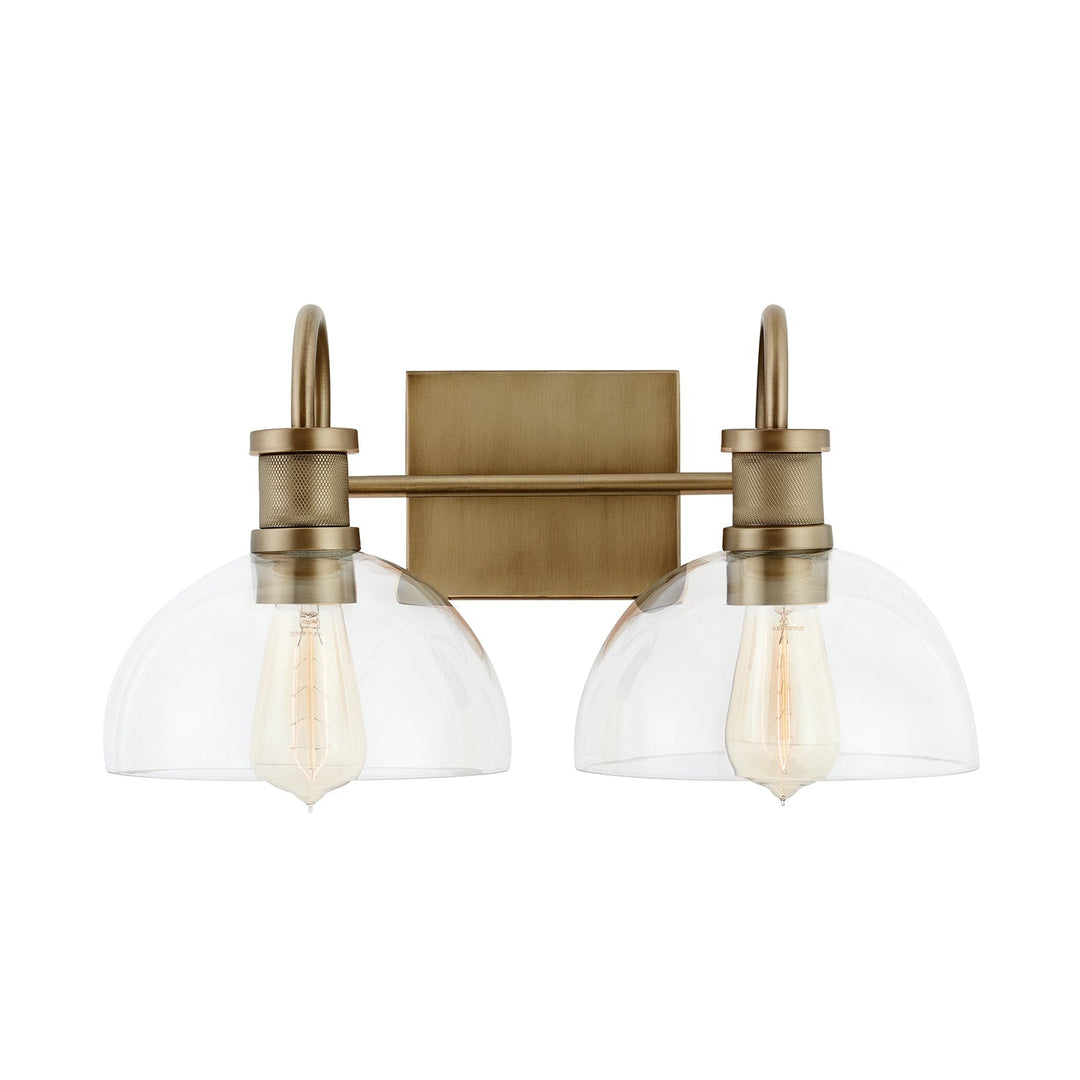 Capital Cassidy 139123AD-497 Bath Vanity Light 18 in. wide - Aged Brass