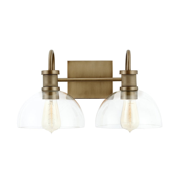 Capital Cassidy 139123AD-497 Bath Vanity Light 18 in. wide - Aged Brass