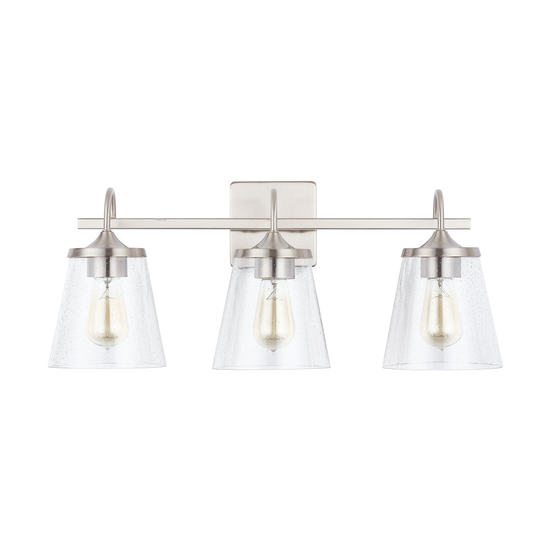 Capital Jayne 139132BN-496 Bath Vanity Light 25 in. wide - Brushed Nickel