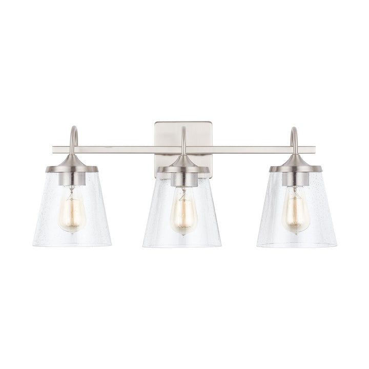 Capital Jayne 139132BN-496 Bath Vanity Light 25 in. wide - Brushed Nickel