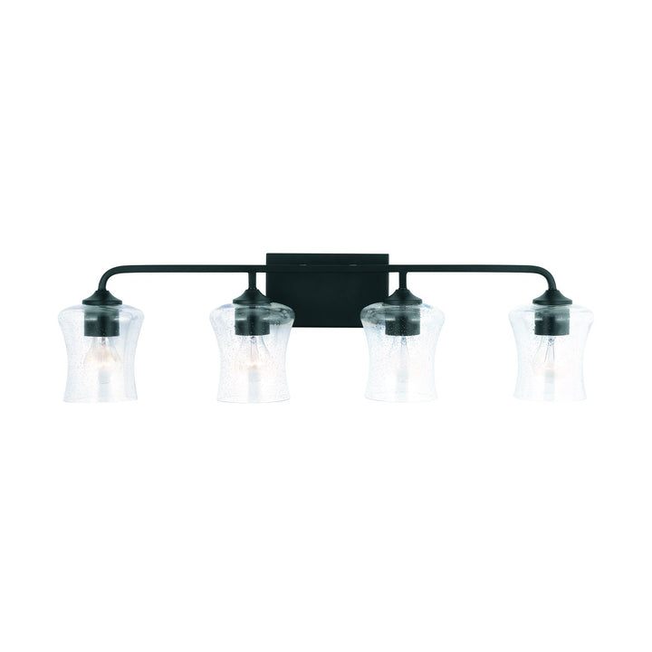 Capital Reeves 139241MB-499 Bath Vanity Light 34 in. wide - Matte Black