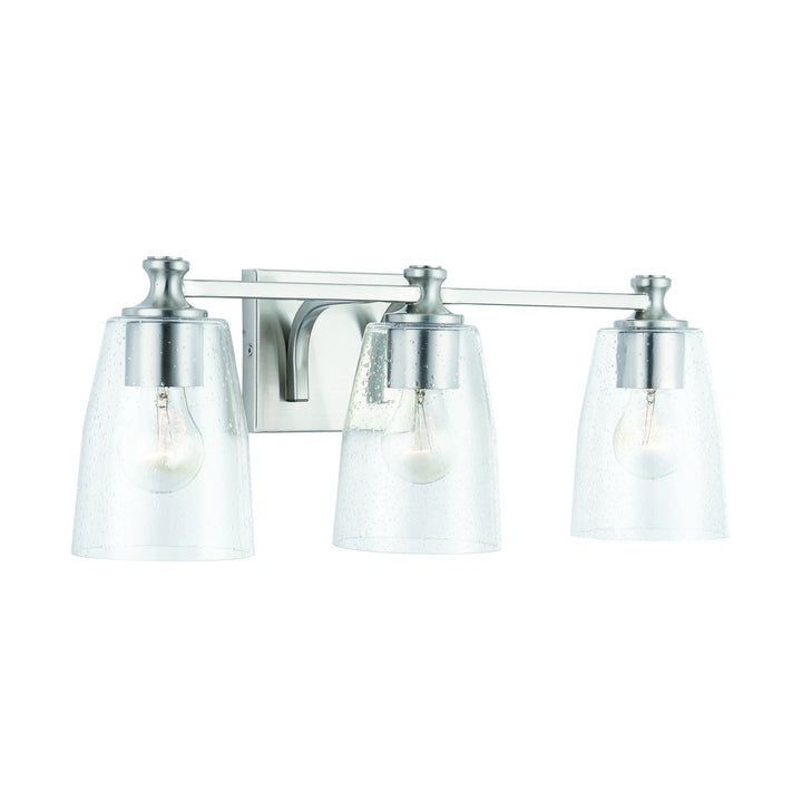 Capital Myles 140931BN-506 Bath Vanity Light 23 in. wide - Brushed Nickel