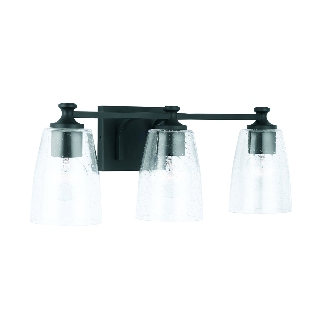 Capital Myles 140931MB-506 Bath Vanity Light 23 in. wide - Matte Black