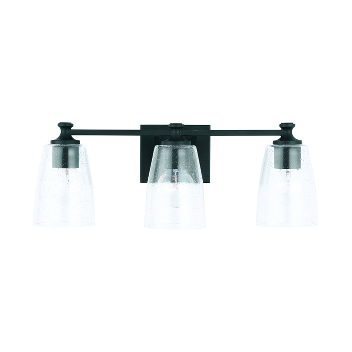 Capital Myles 140931MB-506 Bath Vanity Light 23 in. wide - Matte Black