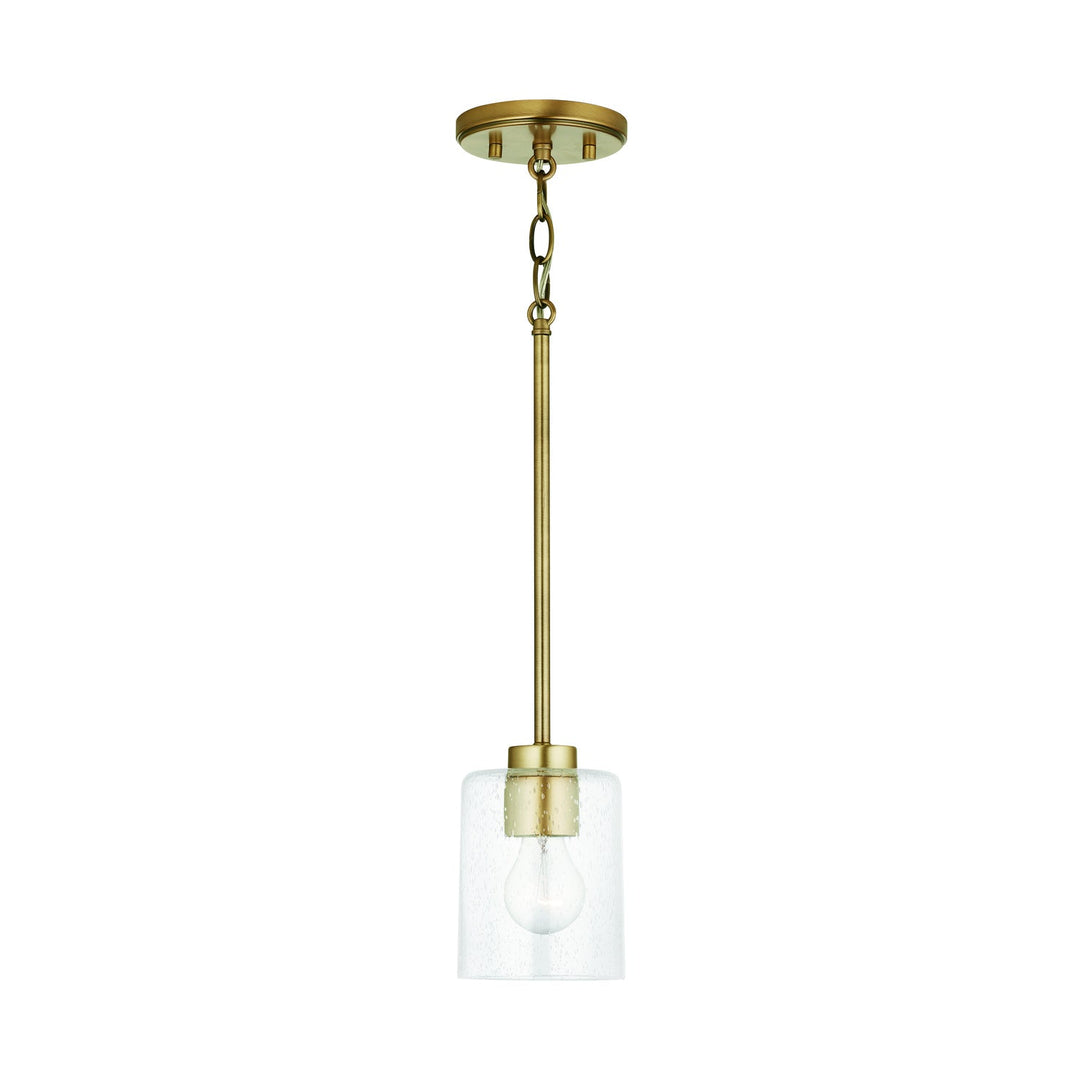 Capital Greyson 328511AD-449 Pendant Light - Aged Brass