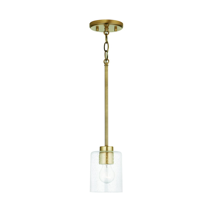 Capital Greyson 328511AD-449 Pendant Light - Aged Brass