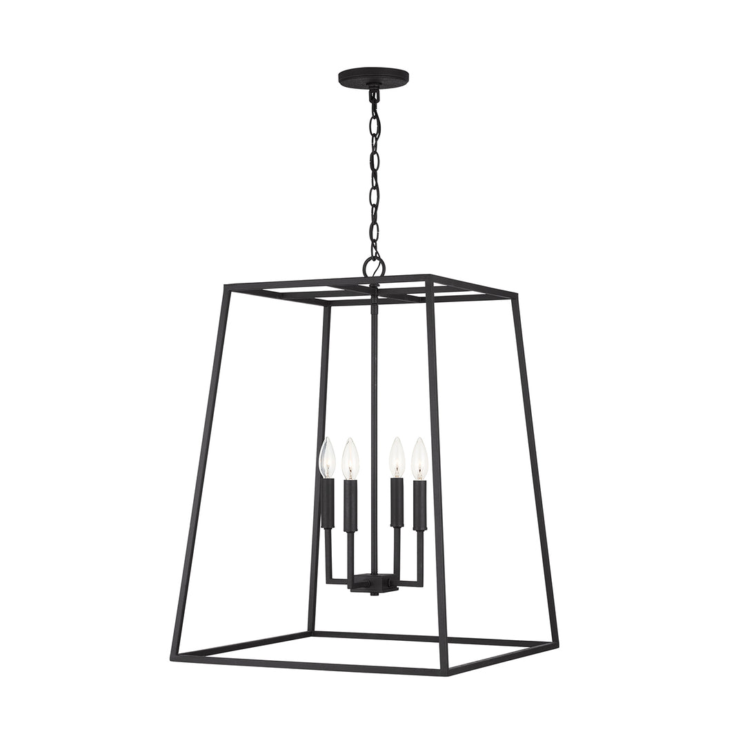 Capital Clint 337341BI Pendant Light - Black Iron