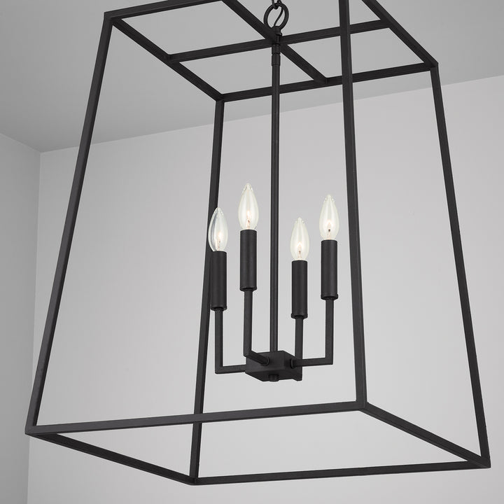 Capital Clint 337341BI Pendant Light - Black Iron