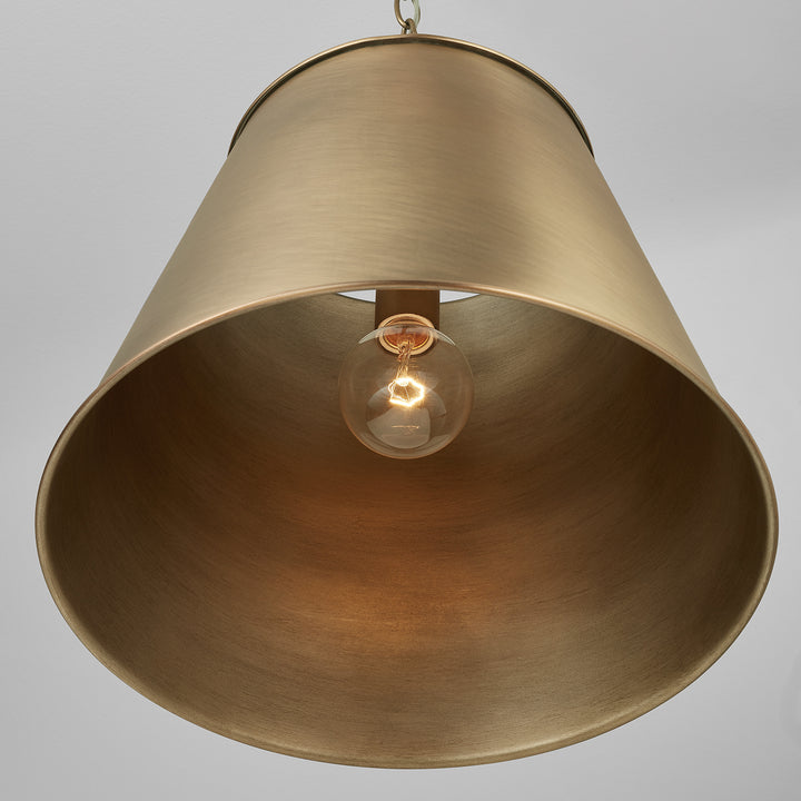Capital Welker 337811AD Pendant Light - Aged Brass
