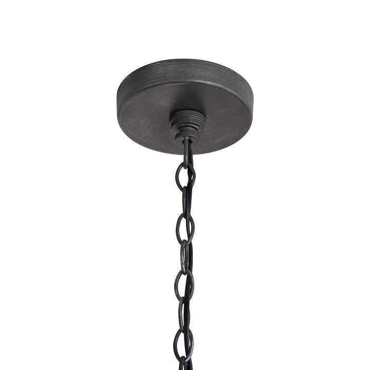 Capital Remi 340411WN Pendant Light - Brushed White Wash and Nordic Iron