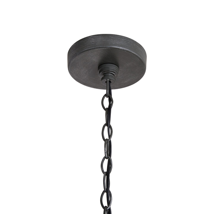 Capital Remi 340411WN Pendant Light - Brushed White Wash and Nordic Iron