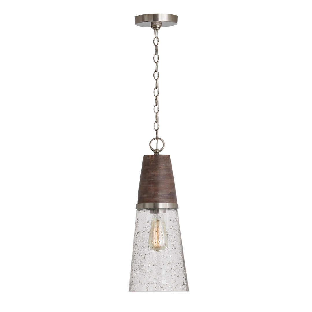 Capital Connor 340511HN Pendant Light - Barnhouse and Matte Nickel