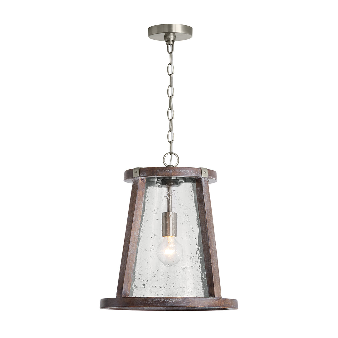 Capital Connor 340512HN Pendant Light - Barnhouse and Matte Nickel