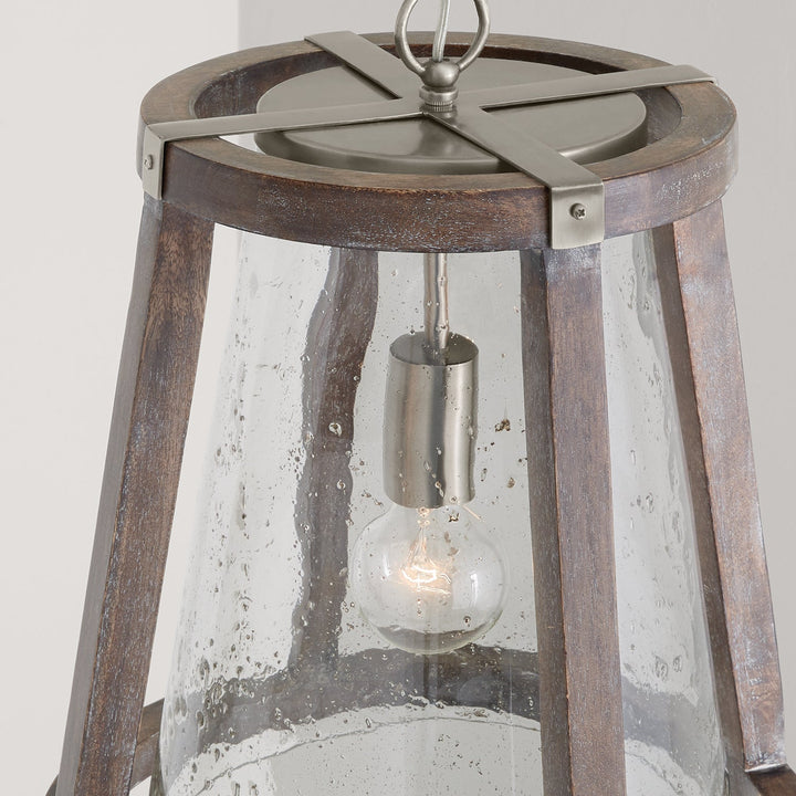 Capital Connor 340512HN Pendant Light - Barnhouse and Matte Nickel