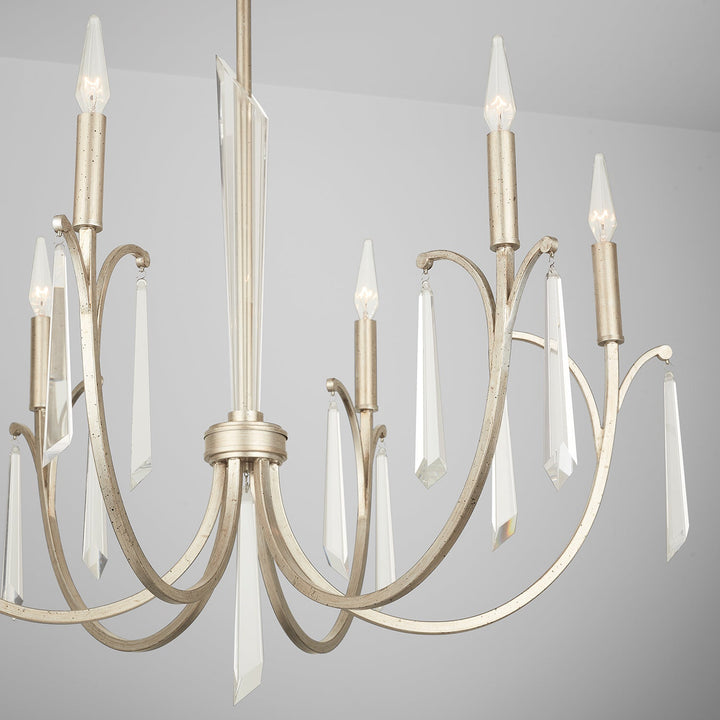 Capital Gwyneth 437061WG Chandelier Light - Winter Gold