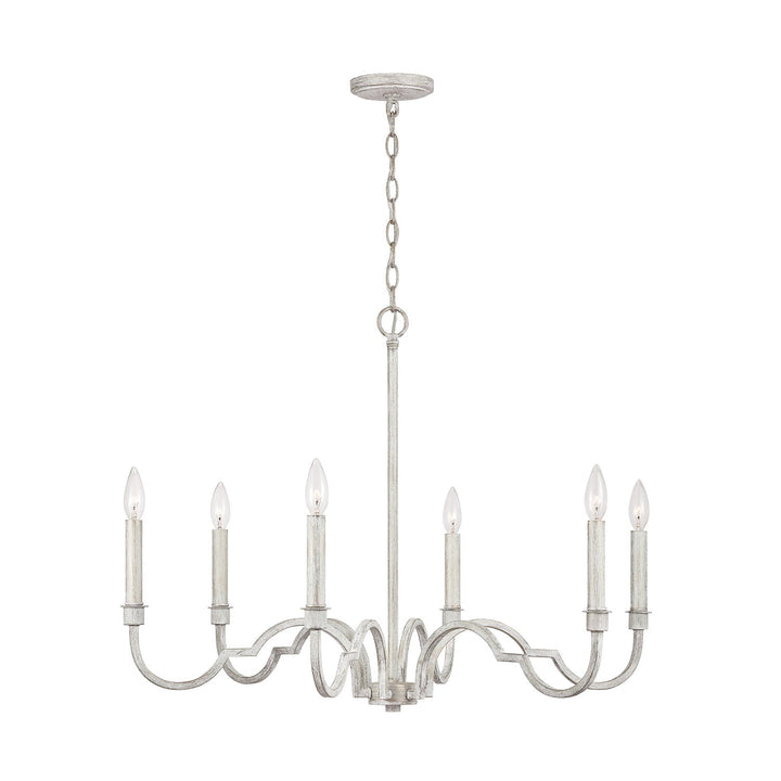 Capital Demi 438561WW Chandelier Light - Winter White