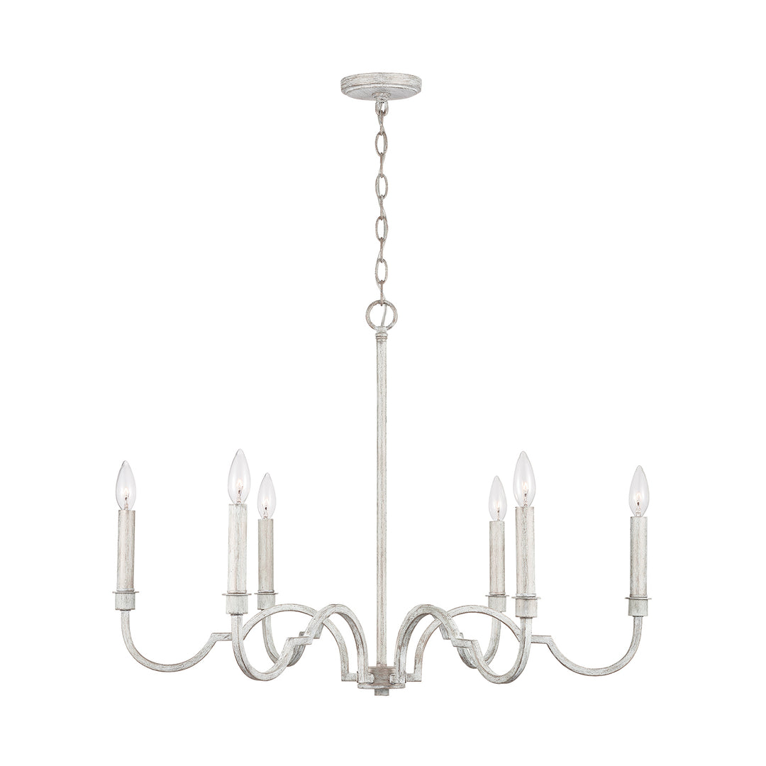 Capital Demi 438561WW Chandelier Light - Winter White