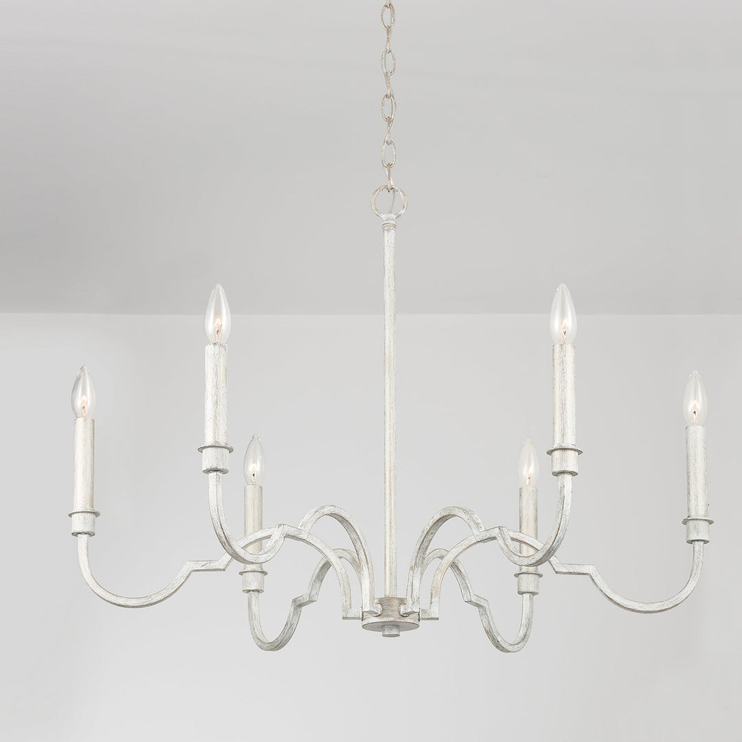 Capital Demi 438561WW Chandelier Light - Winter White