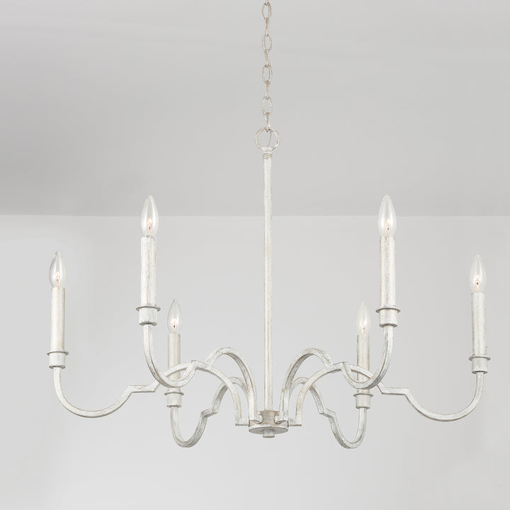 Capital Demi 438561WW Chandelier Light - Winter White