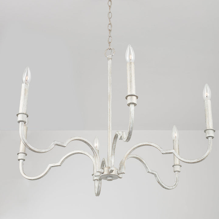 Capital Demi 438561WW Chandelier Light - Winter White