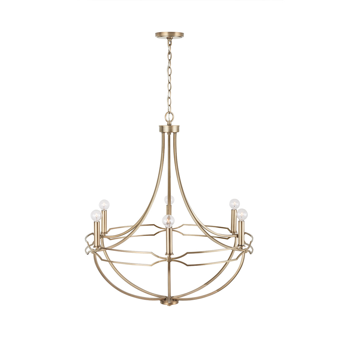 Capital Jordyn 438961AD Chandelier Light - Aged Brass