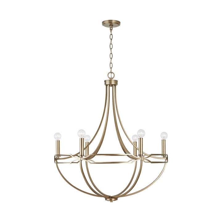 Capital Jordyn 438961AD Chandelier Light - Aged Brass