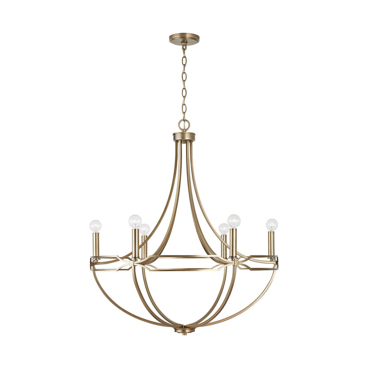 Capital Jordyn 438961AD Chandelier Light - Aged Brass