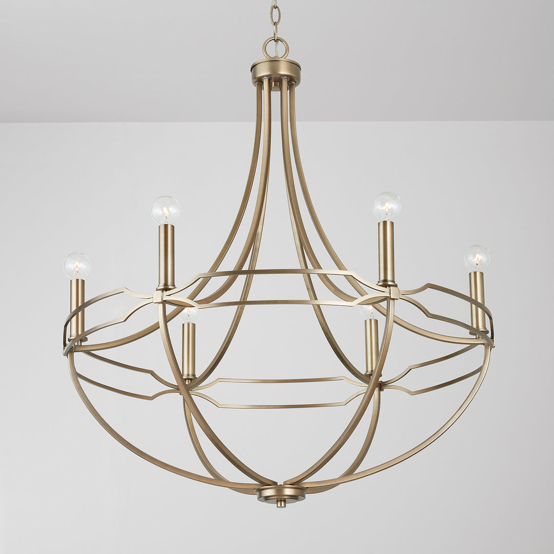 Capital Jordyn 438961AD Chandelier Light - Aged Brass