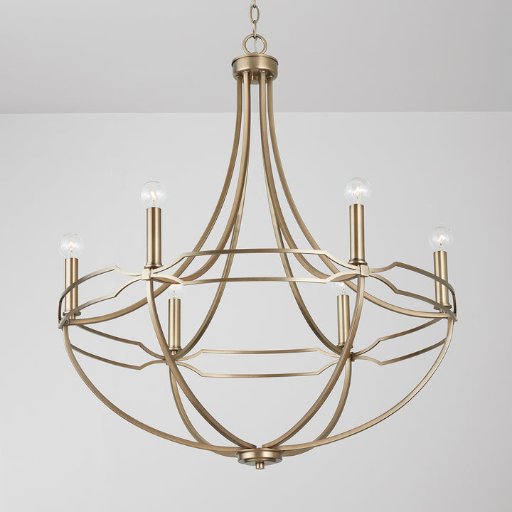 Capital Jordyn 438961AD Chandelier Light - Aged Brass