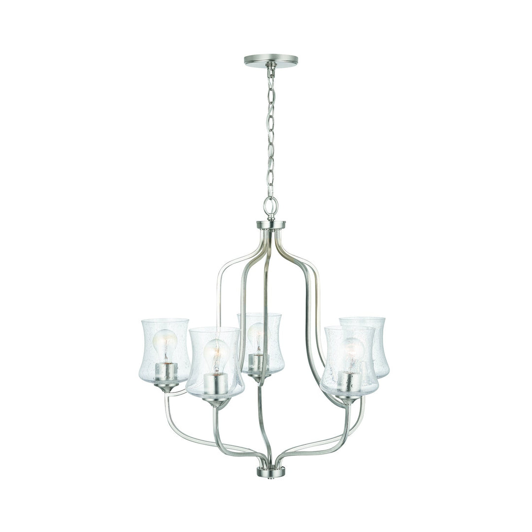 Capital Reeves 439251BN-499 Chandelier Light - Brushed Nickel