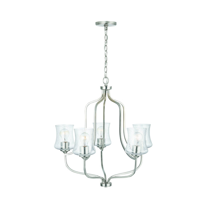 Capital Reeves 439251BN-499 Chandelier Light - Brushed Nickel