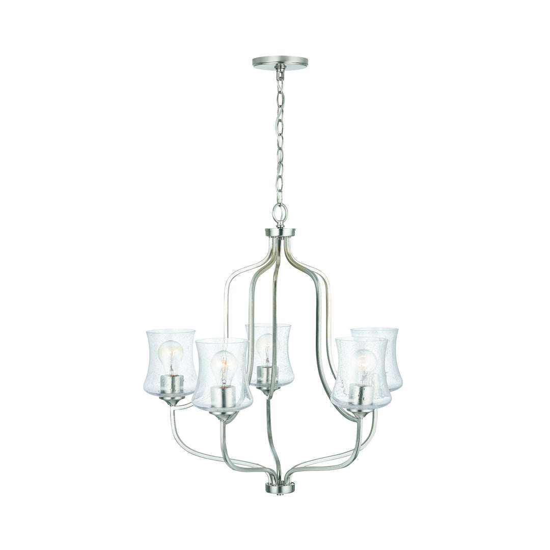 Capital Reeves 439251BN-499 Chandelier Light - Brushed Nickel