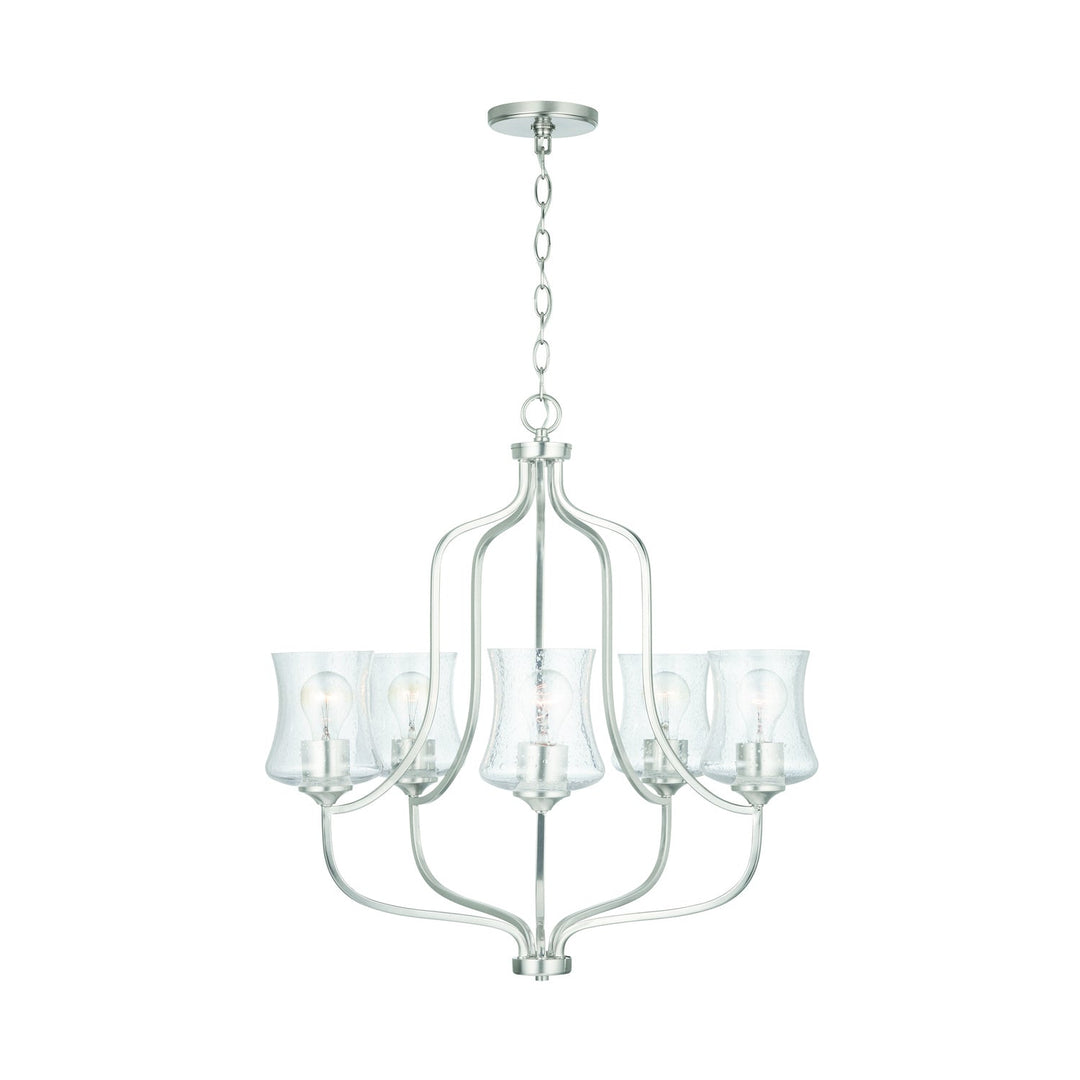 Capital Reeves 439251BN-499 Chandelier Light - Brushed Nickel