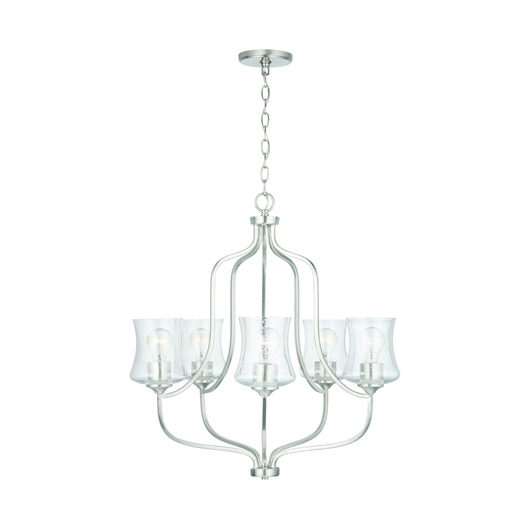 Capital Reeves 439251BN-499 Chandelier Light - Brushed Nickel