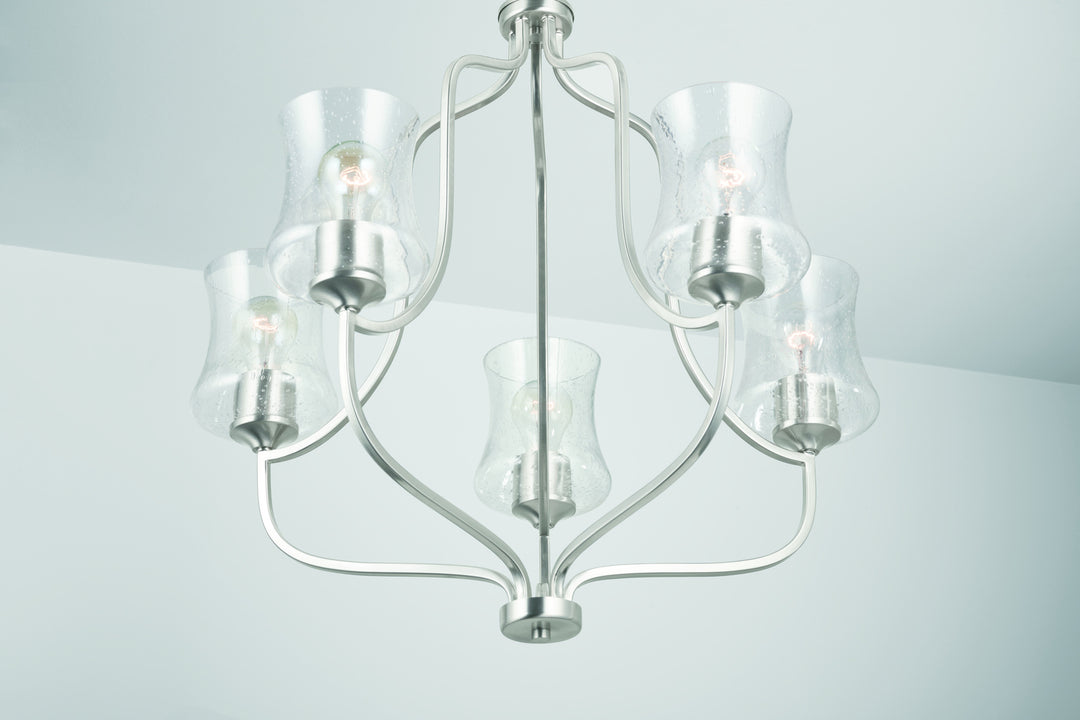 Capital Reeves 439251BN-499 Chandelier Light - Brushed Nickel