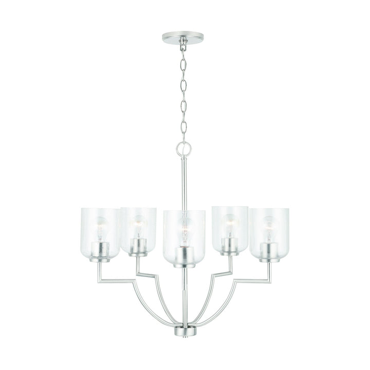 Capital Carter 439351BN-500 Chandelier Light - Brushed Nickel