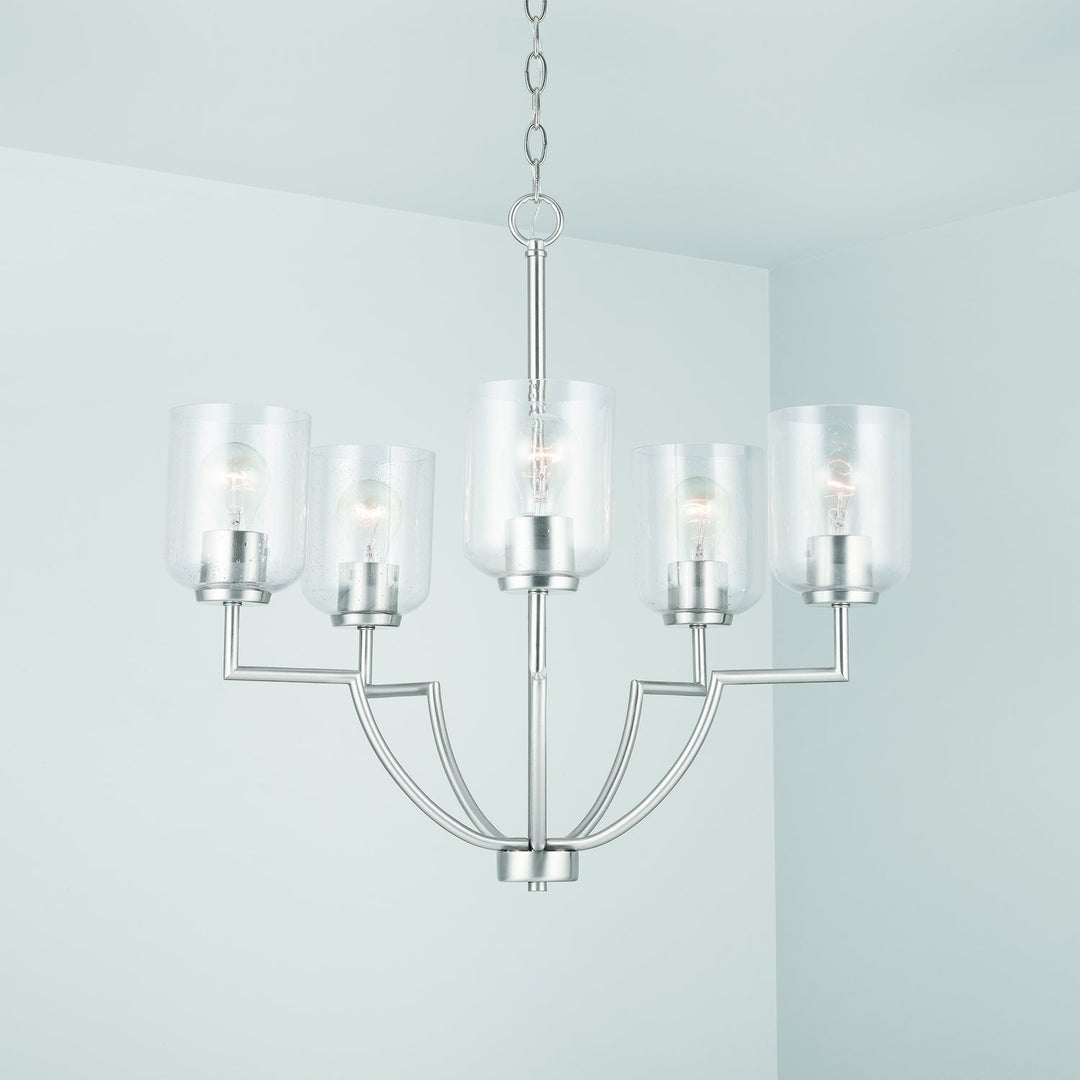 Capital Carter 439351BN-500 Chandelier Light - Brushed Nickel