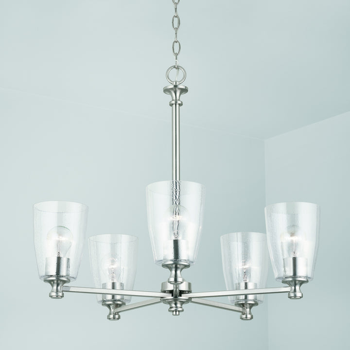 Capital Myles 440951BN-506 Chandelier Light - Brushed Nickel
