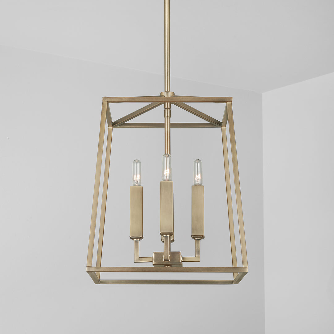 Capital Thea 537641AD Pendant Light - Aged Brass