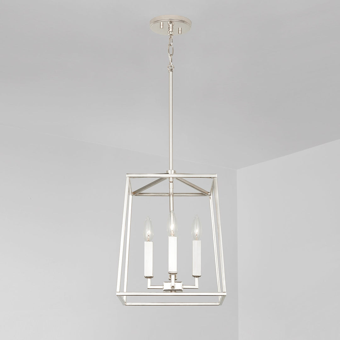 Capital Thea 537641PN Pendant Light - Polished Nickel