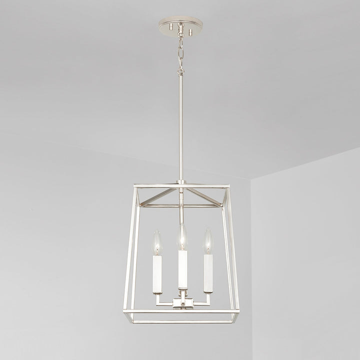 Capital Thea 537641PN Pendant Light - Polished Nickel