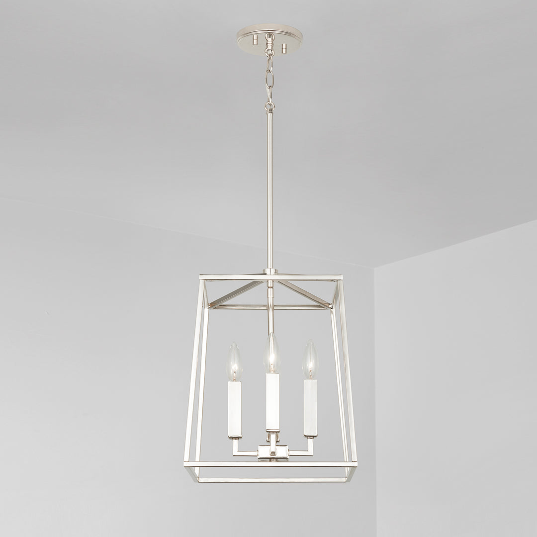 Capital Thea 537641PN Pendant Light - Polished Nickel