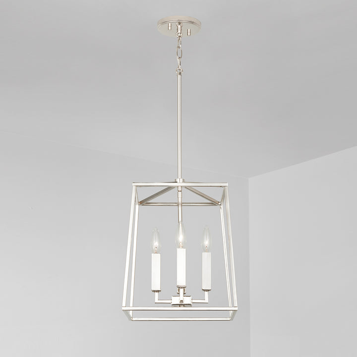 Capital Thea 537641PN Pendant Light - Polished Nickel