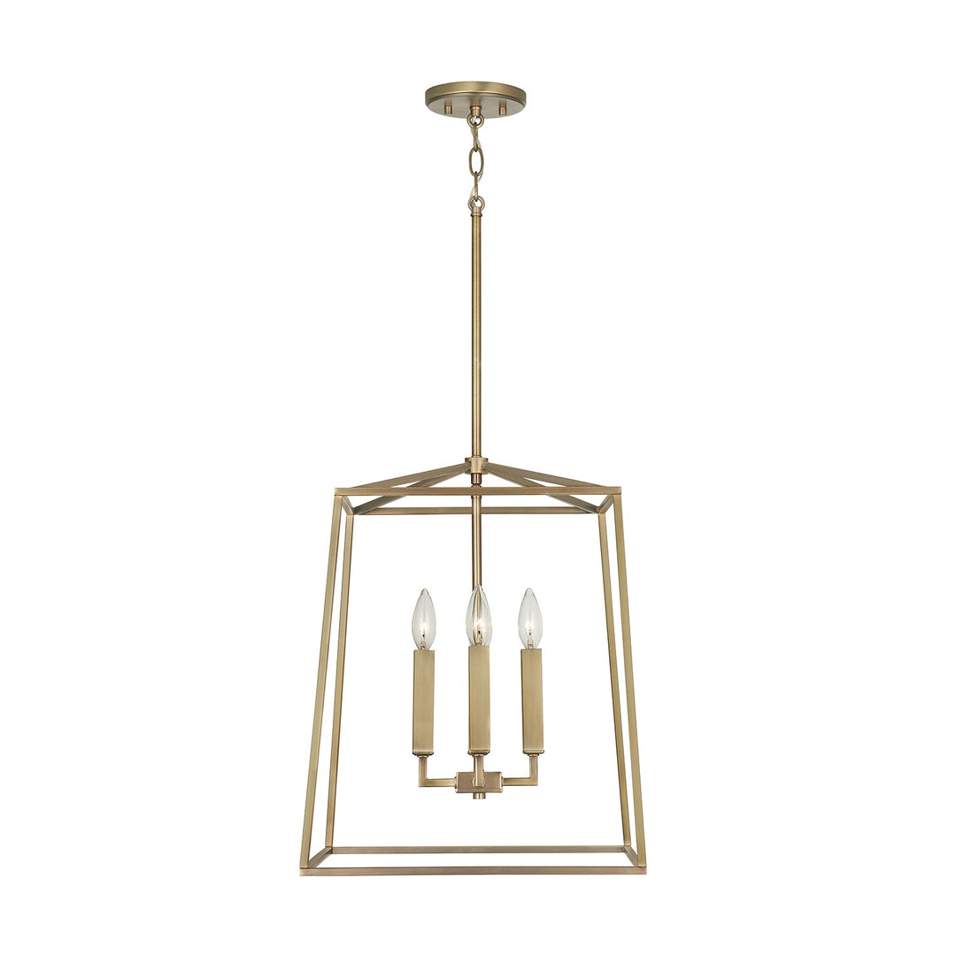 Capital Thea 537642AD Pendant Light - Aged Brass