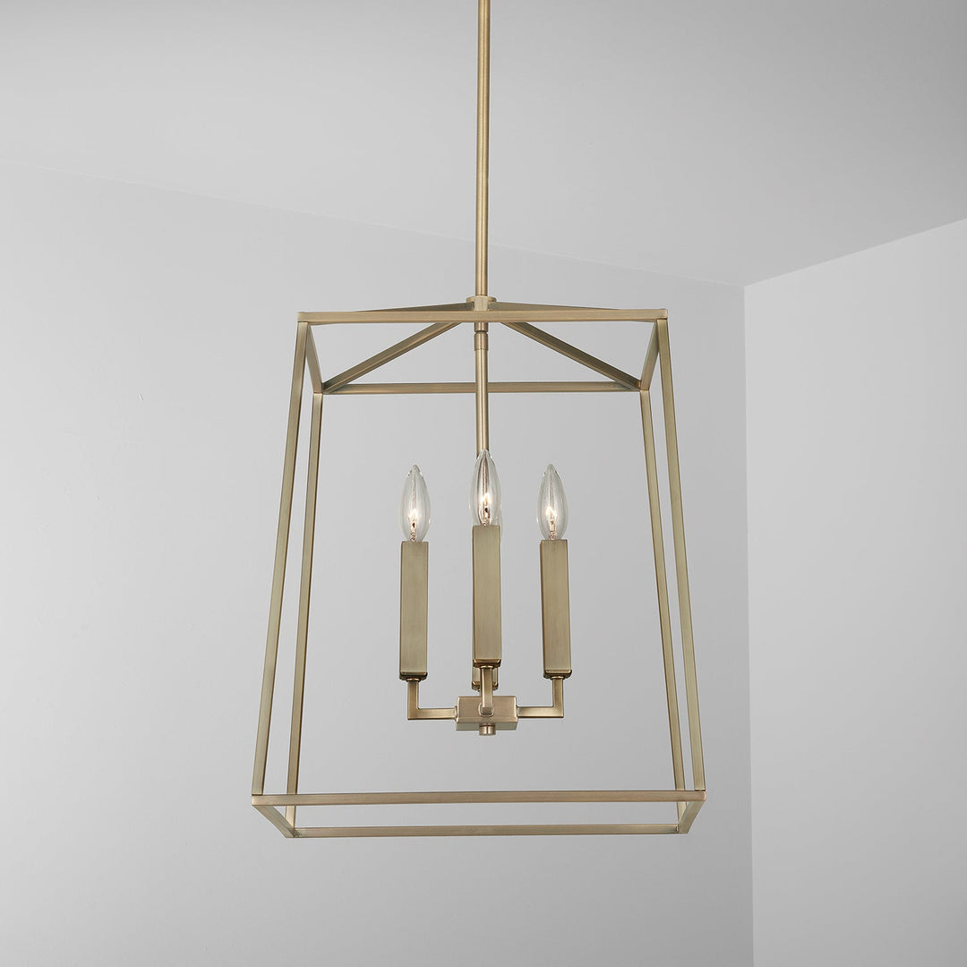 Capital Thea 537642AD Pendant Light - Aged Brass