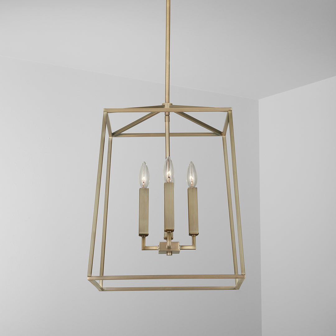 Capital Thea 537642AD Pendant Light - Aged Brass