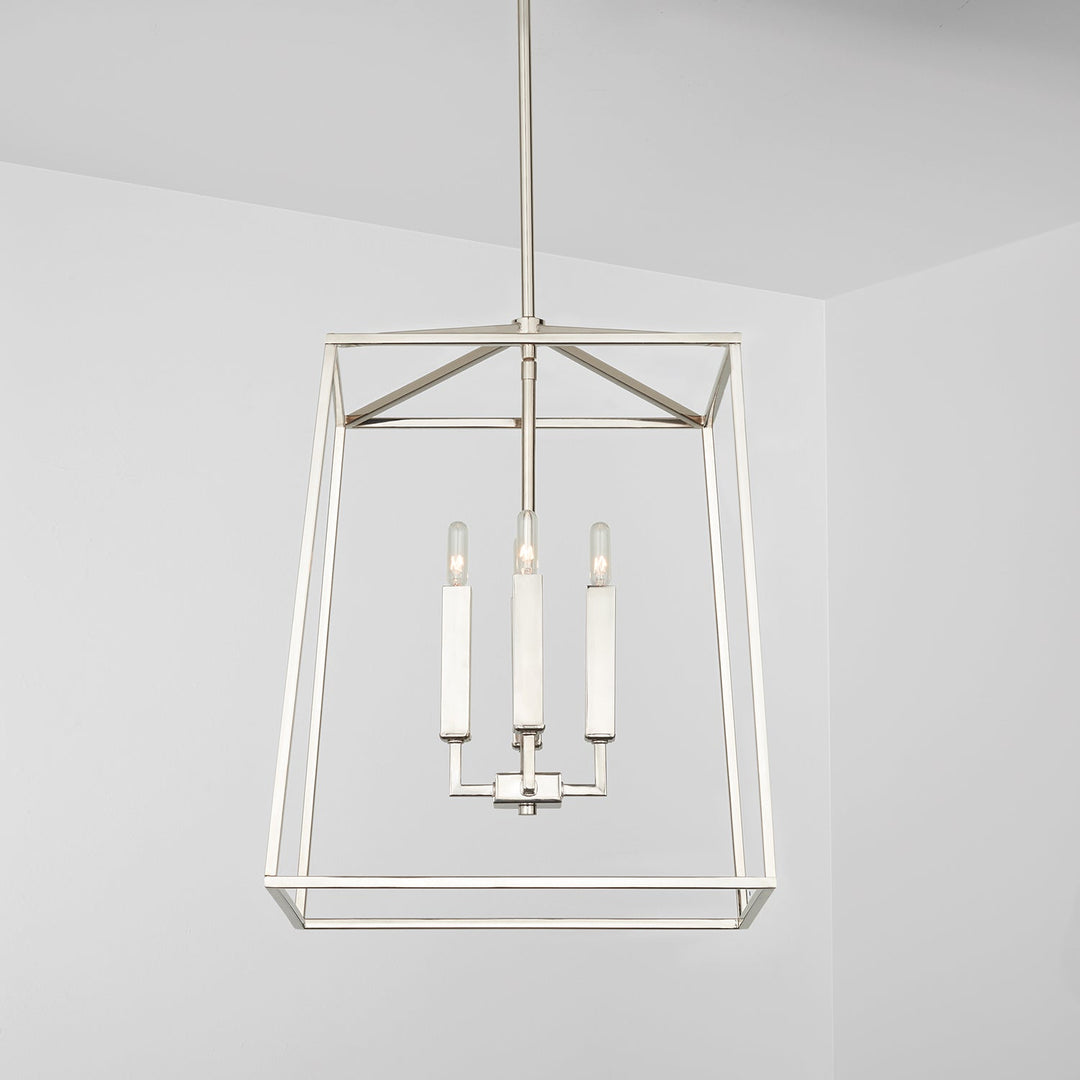 Capital Thea 537642PN Pendant Light - Polished Nickel
