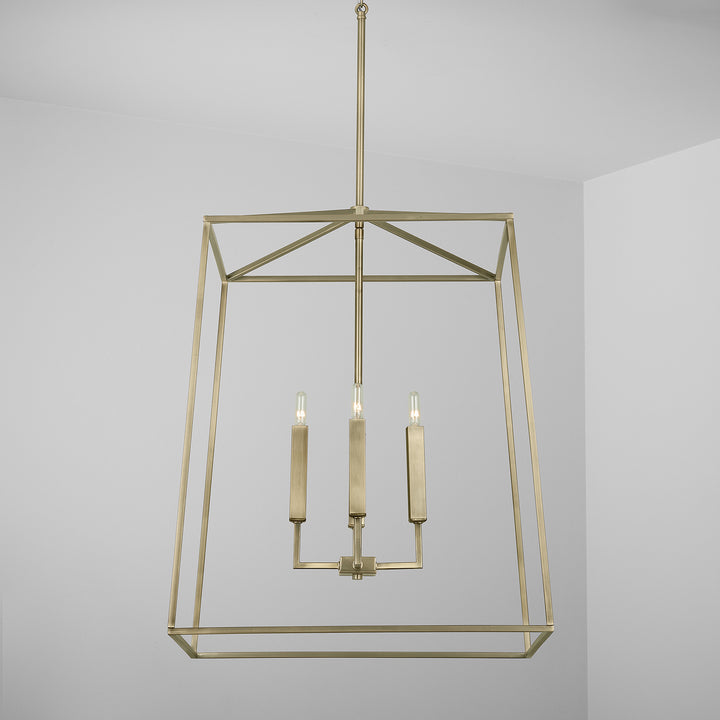 Capital Thea 537643AD Pendant Light - Aged Brass